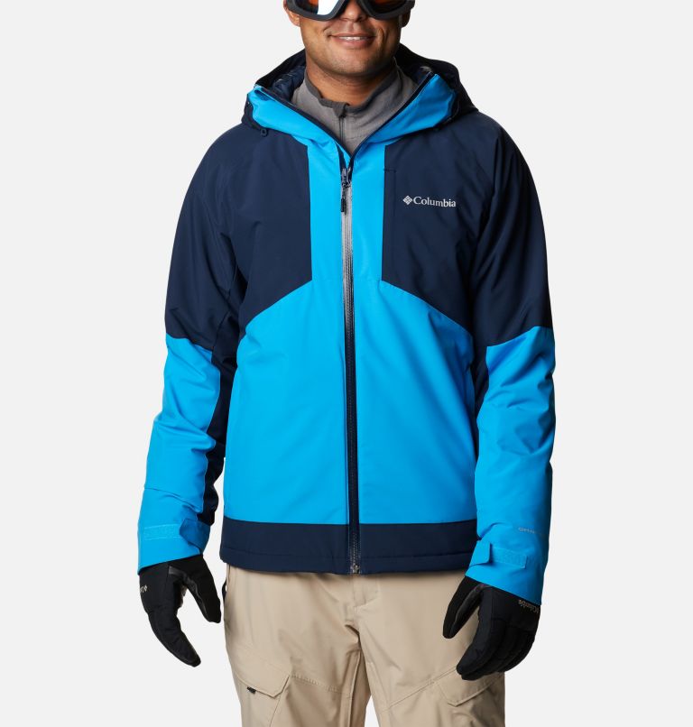 Veste de Ski Imperméable Centerport II Homme, Color: Compass Blue, Collegiate Navy, image 1