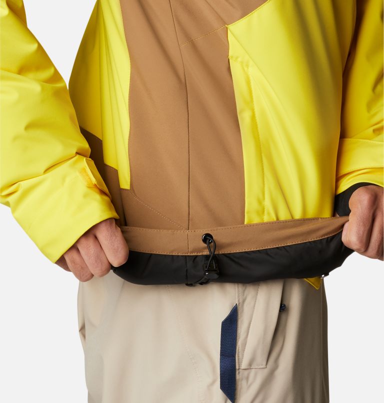 Thumbnail: Men's Centerport II Ski Jacket, Color: Laser Lemon, Delta, Black, image 11