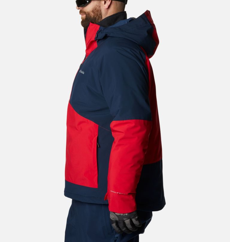 Men's Centerport II Jacket - Big , Color: Mountain Red, Collegiate Navy, image 3
