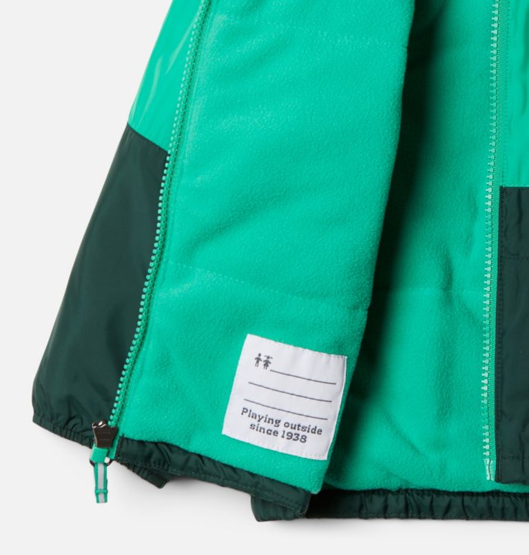 Toddler Kitterwibbit II Jacket, Color: Dark Lime, Spruce, image 3