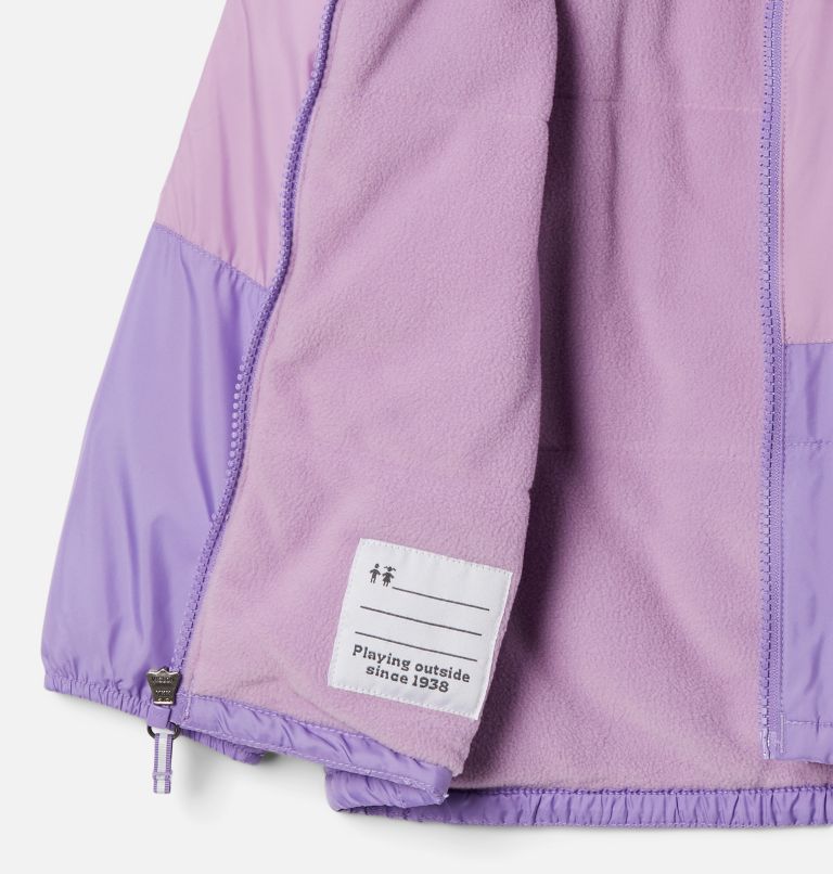 Toddler Kitterwibbit II Jacket, Color: Gumdrop, Paisley Purple, image 3