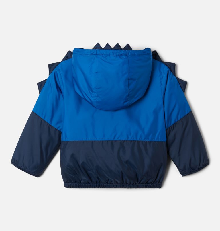 Infant Kitterwibbit II Jacket, Color: Bright Indigo, Collegiate Navy, image 2