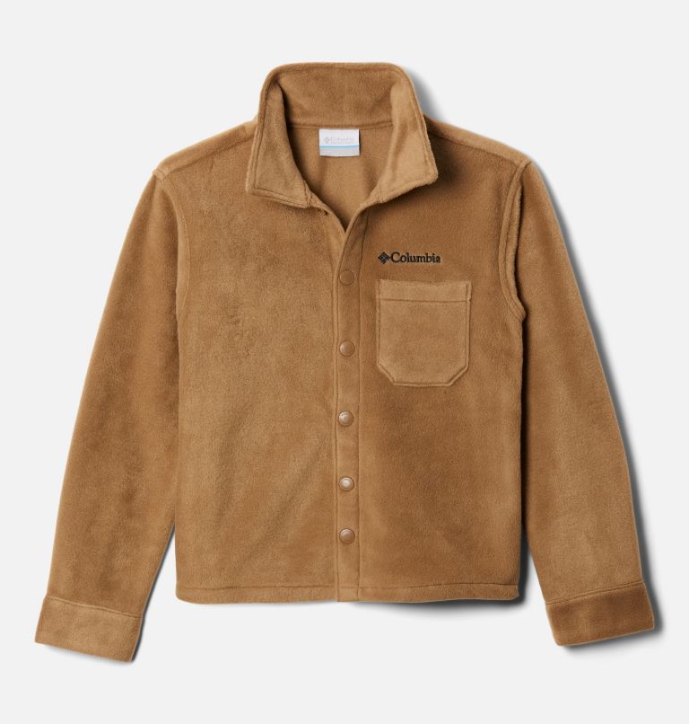 Boys' Steens Mtn Fleece Over Shirt, Color: Delta, image 1