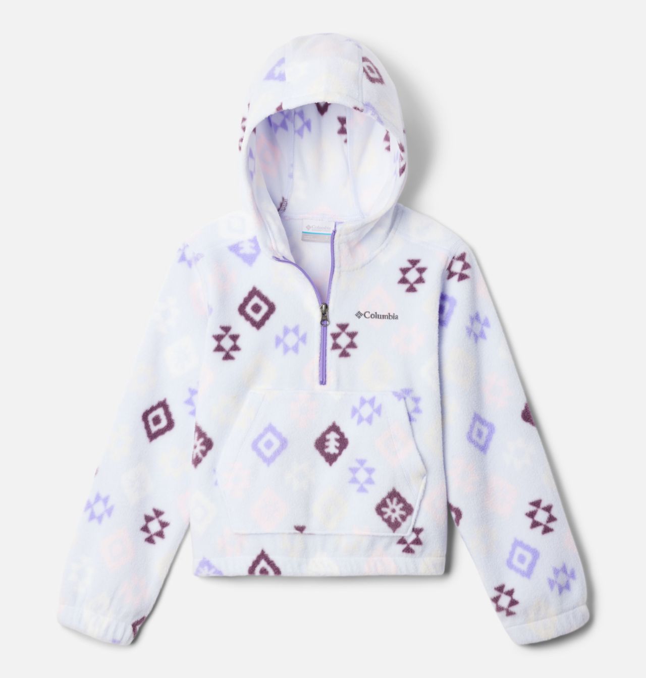 Girls' Benton Springs™ Hooded Half Zip Fleece Pullover | 581 | XS 1