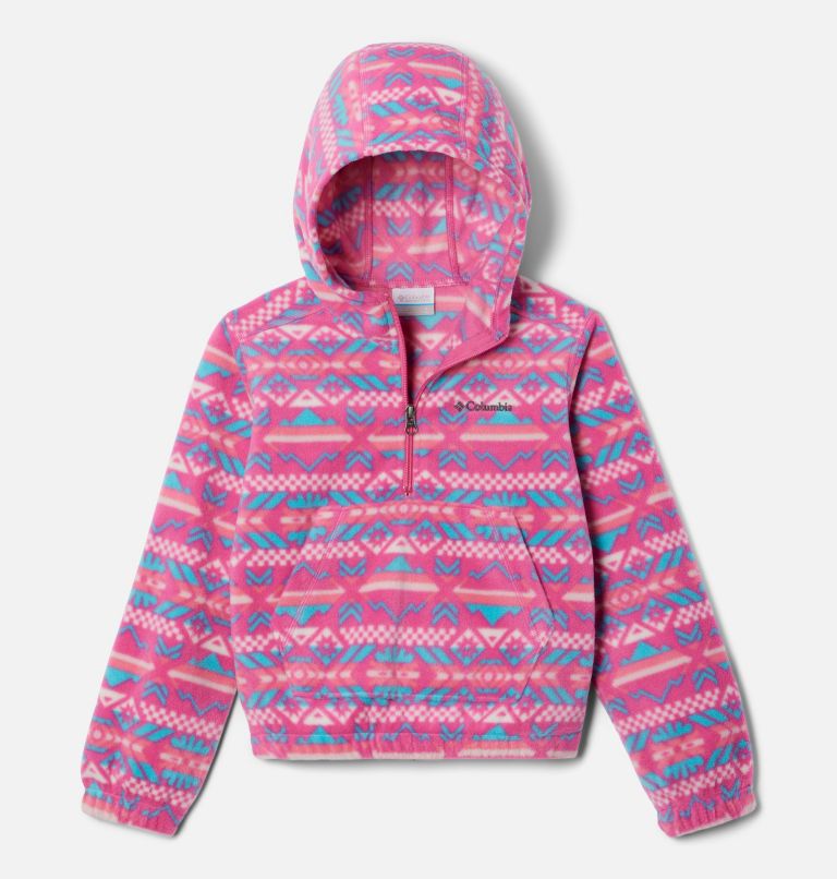 Pink on sale pullover jacket