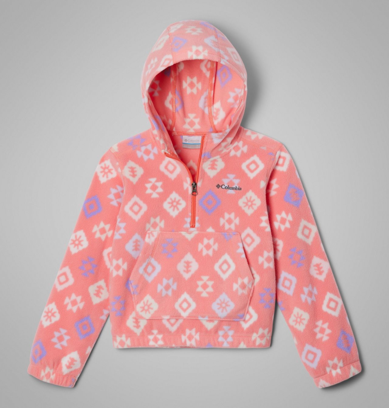 Girls' Benton Springs™ Hooded Half Zip Fleece Pullover 1