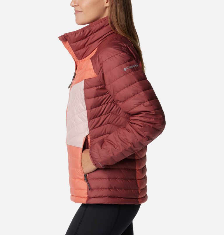 Columbia Women's Powder Lite Vest, Beetroot, Small at