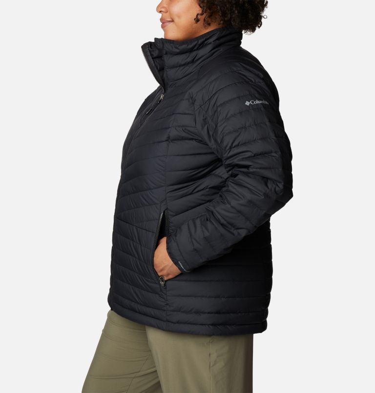 Women's Powder Lite II Full Zip Insulated Jacket - Plus Size, Color: Black, image 3