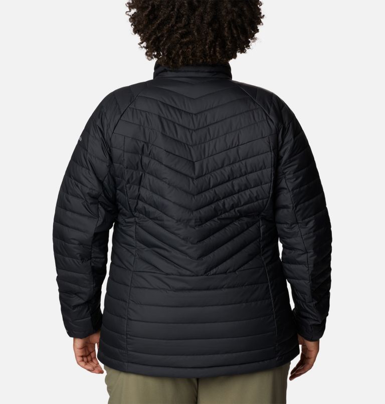 Women's Powder Lite II Full Zip Insulated Jacket - Plus Size, Color: Black, image 2