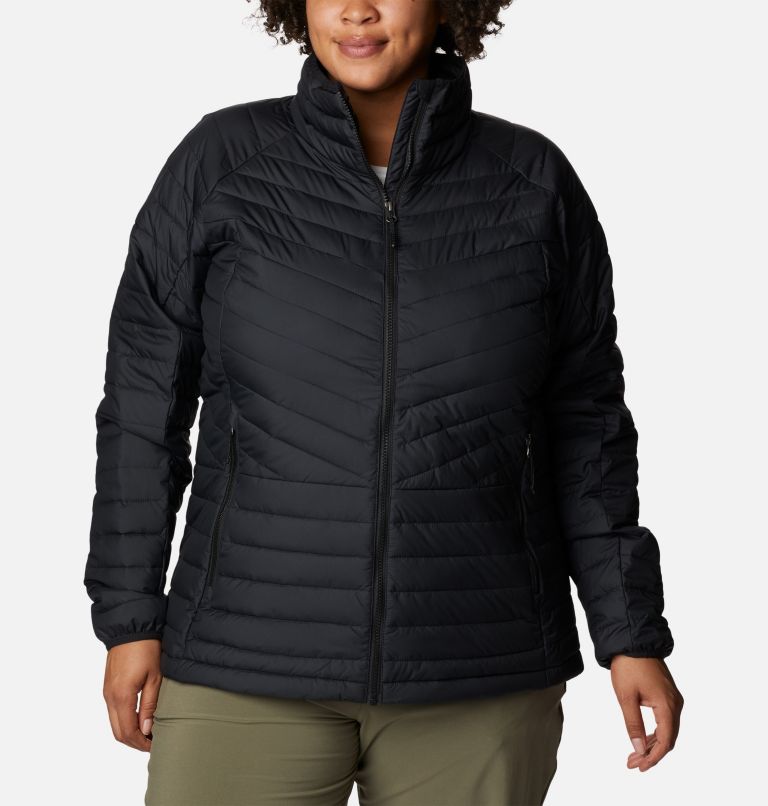 Columbia Omni-Shield Women's Black Hooded Full-Zip Insulated Coat