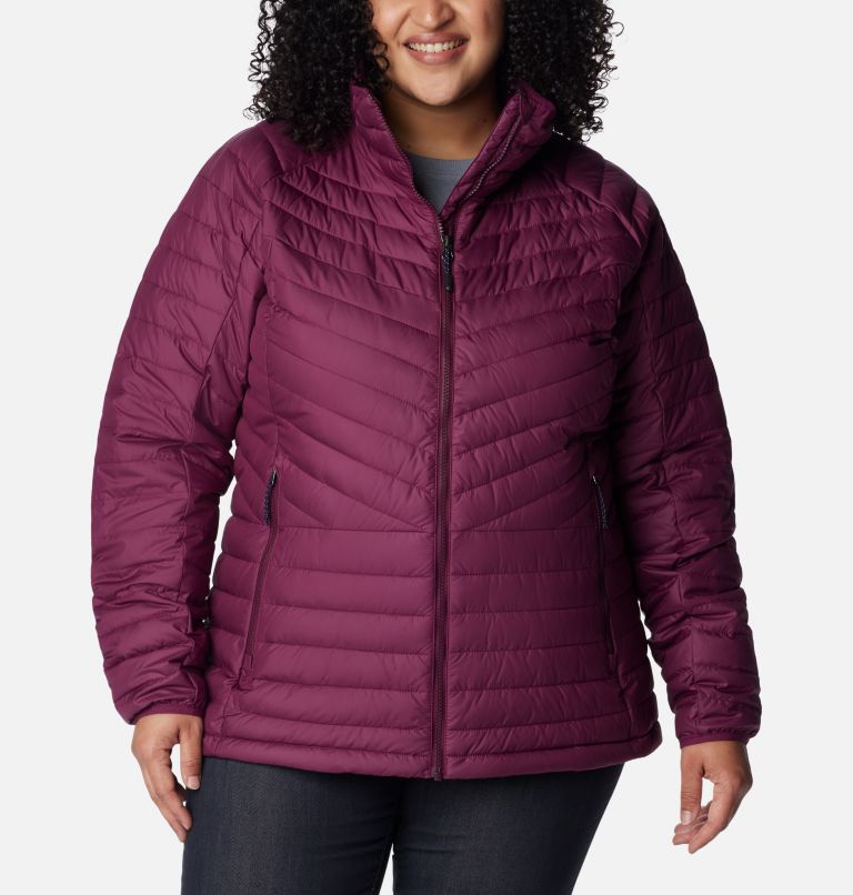 Columbia plus size powder pillow hot sale quilted jacket