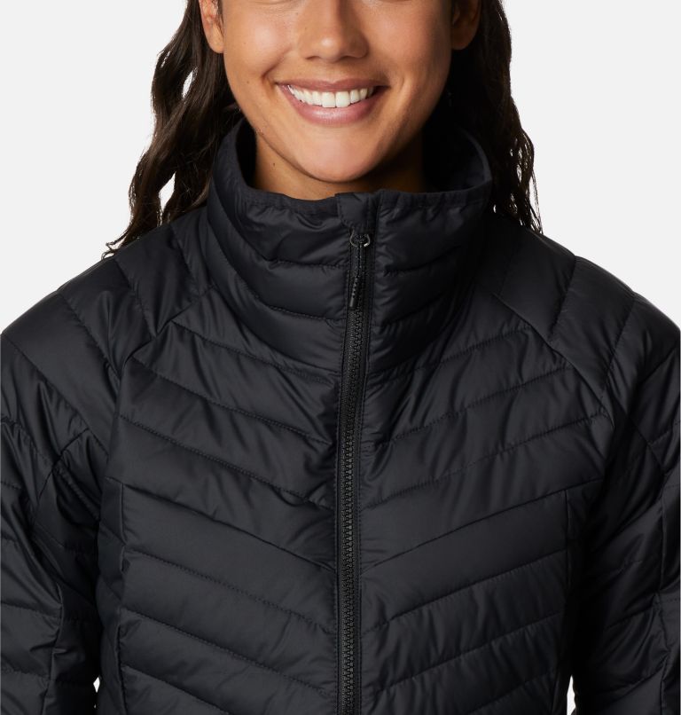 Powder Lite II Full Zip Jacket | 010 | XS, Color: Black, image 4