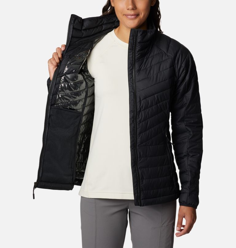 Powder Lite II Full Zip Jacket | 010 | XS, Color: Black, image 5