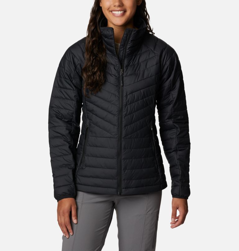 Columbia Women's Powder Lite Jacket, Aqua Haze, X-Small at