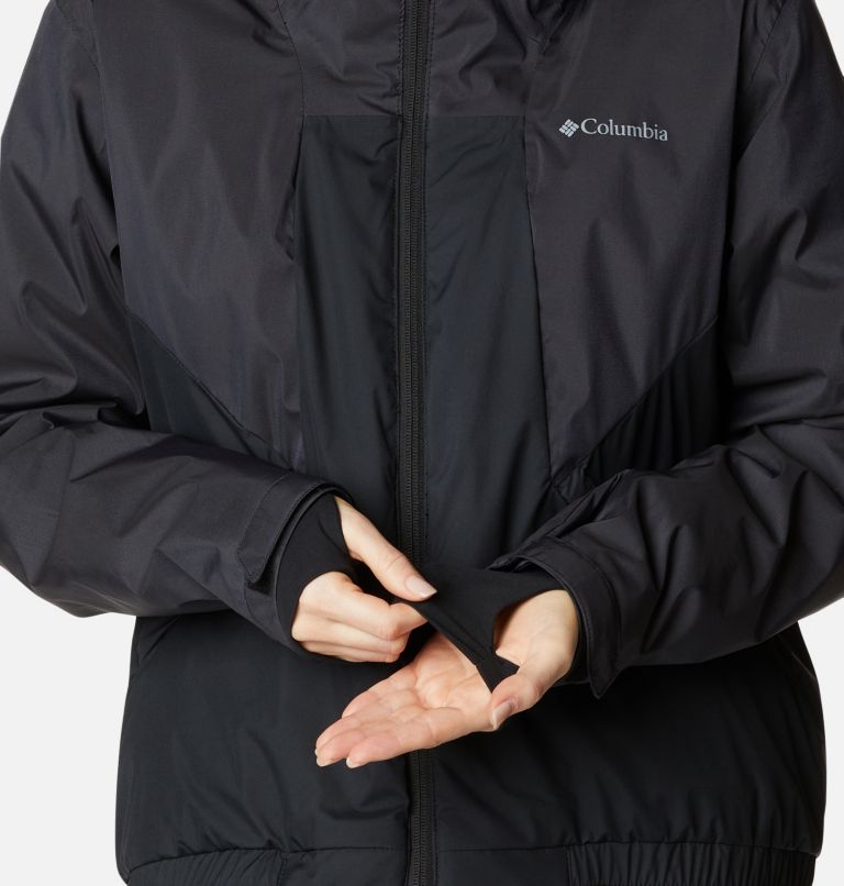 Women's Oso Mountain Insulated Jacket, Color: Black Sheen, image 7
