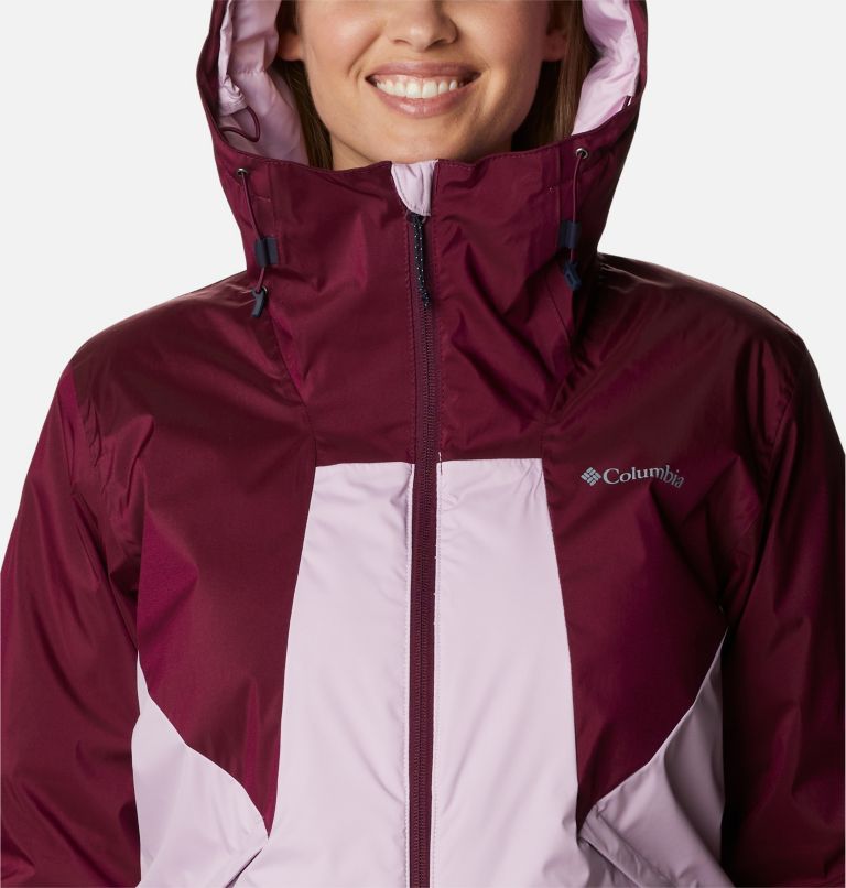 Thumbnail: Women's Oso Mountain Insulated Jacket, Color: Aura, Marionberry, image 4