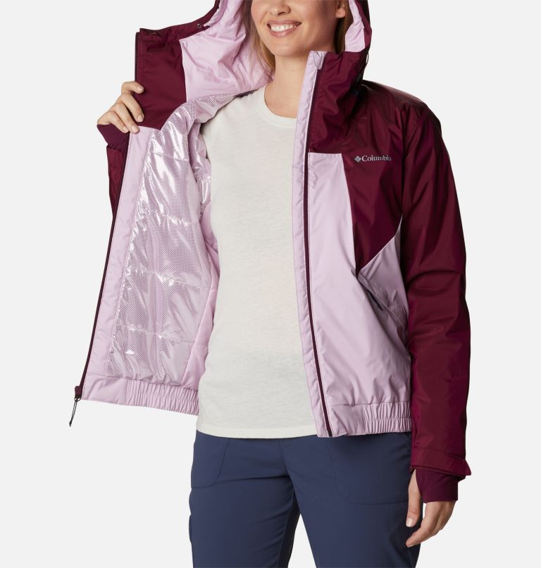 Thumbnail: Women's Oso Mountain Insulated Jacket, Color: Aura, Marionberry, image 5