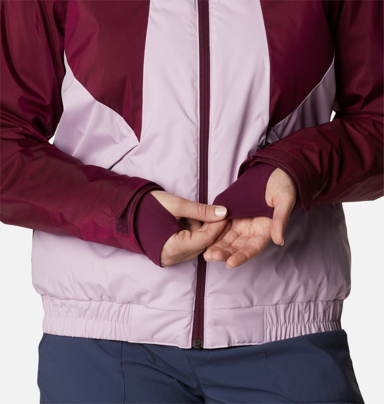 Women's Oso Mountain Insulated Jacket, Color: Aura, Marionberry, image 7