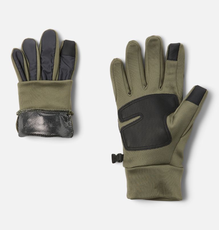 Thumbnail: Men's Cloudcap Fleece Gloves, Color: Stone Green, Shark, image 2