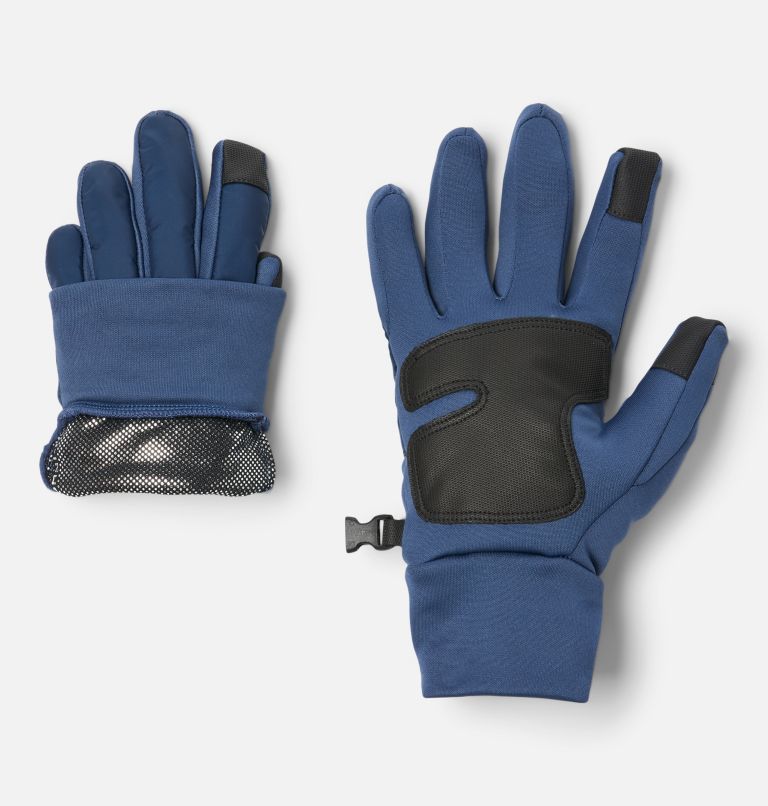 Men's Cloudcap Fleece Gloves, Color: Dark Mountain, Collegiate Navy, image 2
