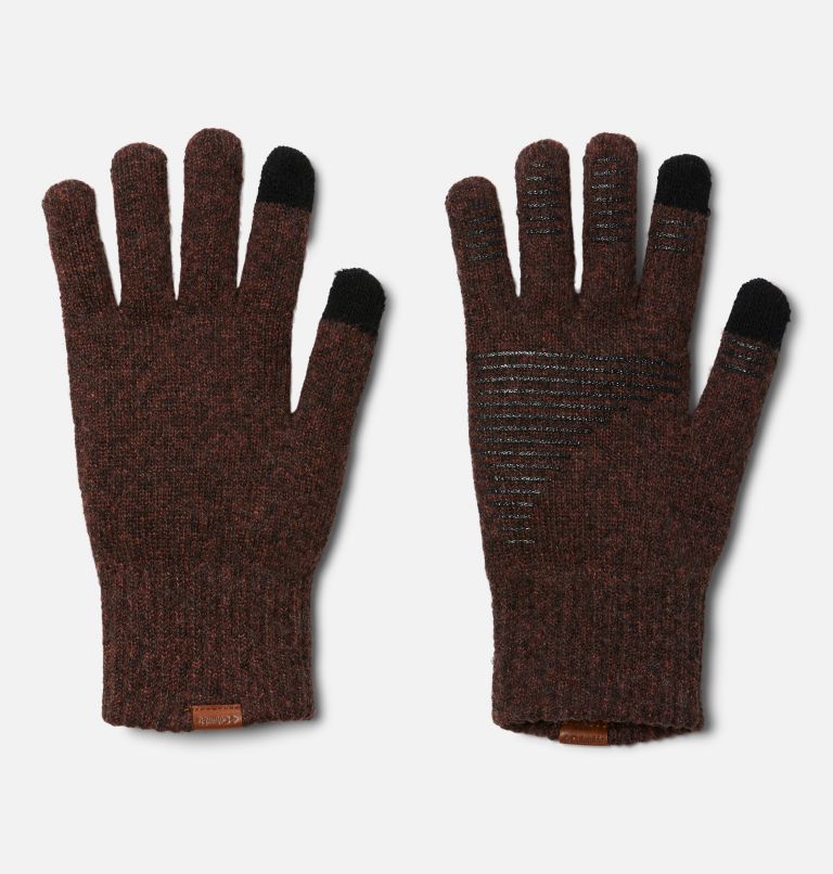 Men's Loma Vista Knit Gloves, Color: Cordovan Heather, image 1