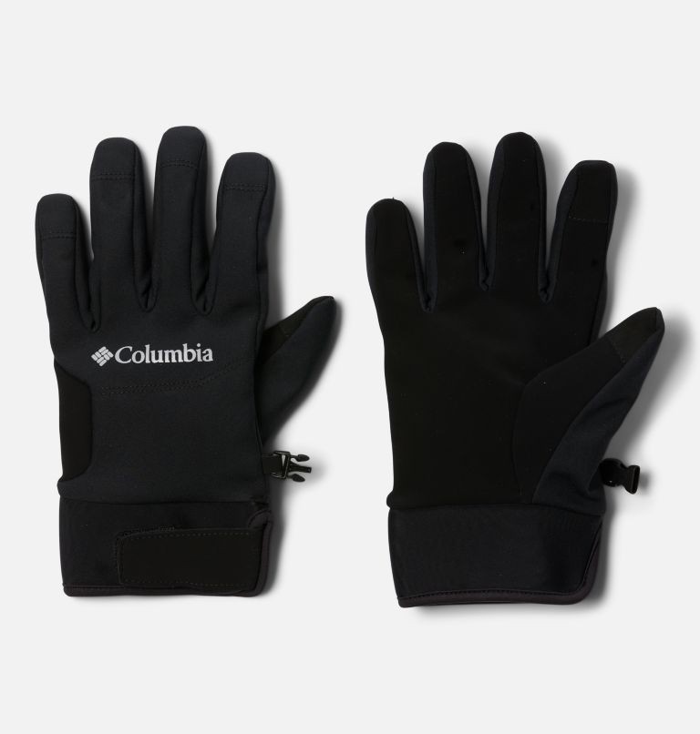 Gnarl Ridge Insulated Softshell Gloves, Color: Black, image 1