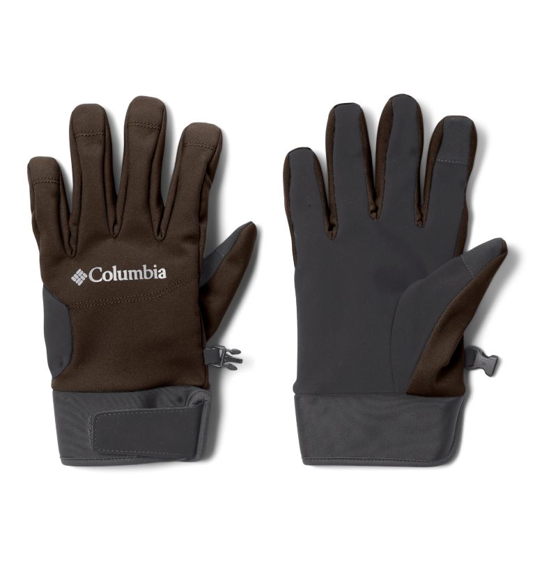 Thumbnail: Gnarl Ridge Insulated Softshell Gloves, Color: Cordovan, image 1
