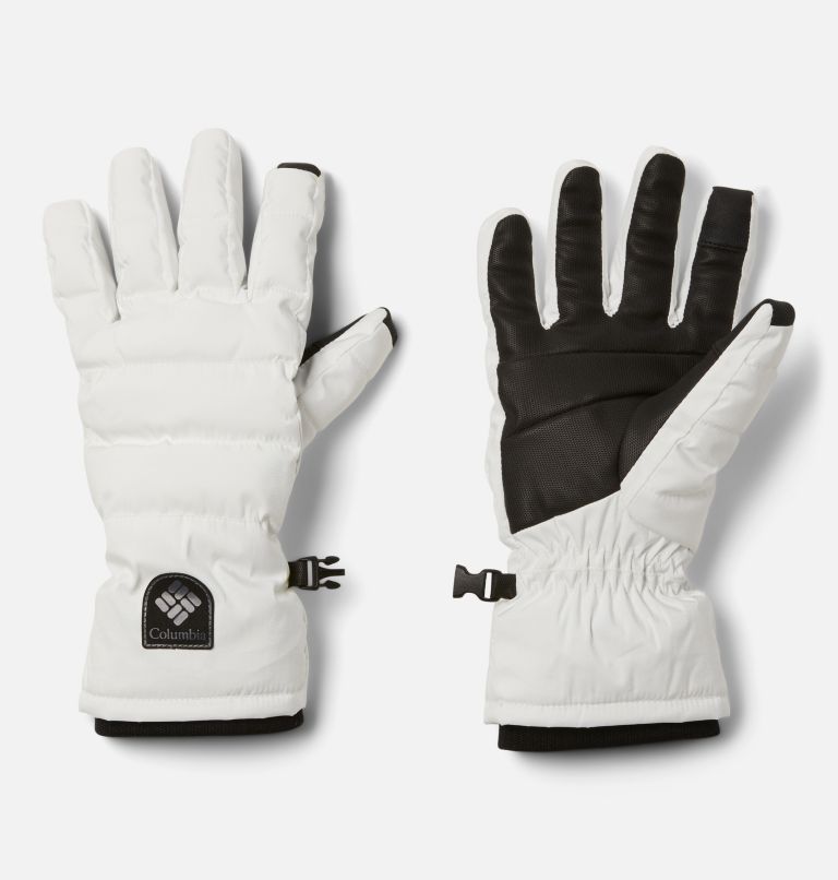 Thumbnail: Women's Snow Diva Gloves, Color: White Sheen, image 1