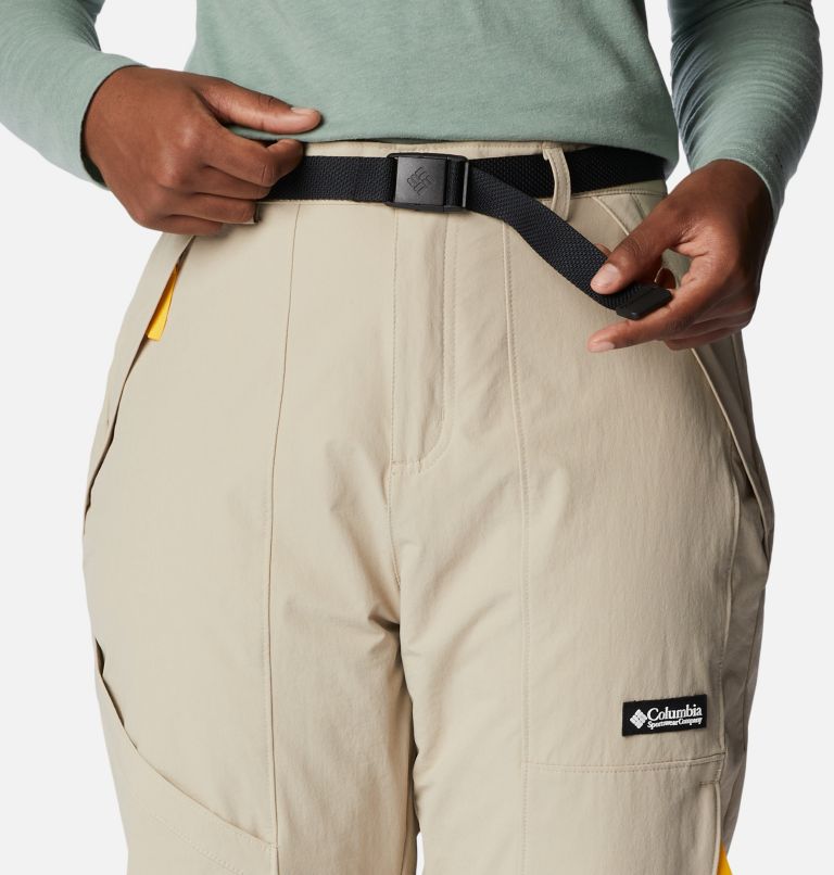 Columbia BALLISTIC RIDGE INSULATED PANT - Cargo trousers - ancient  fossil/beige 