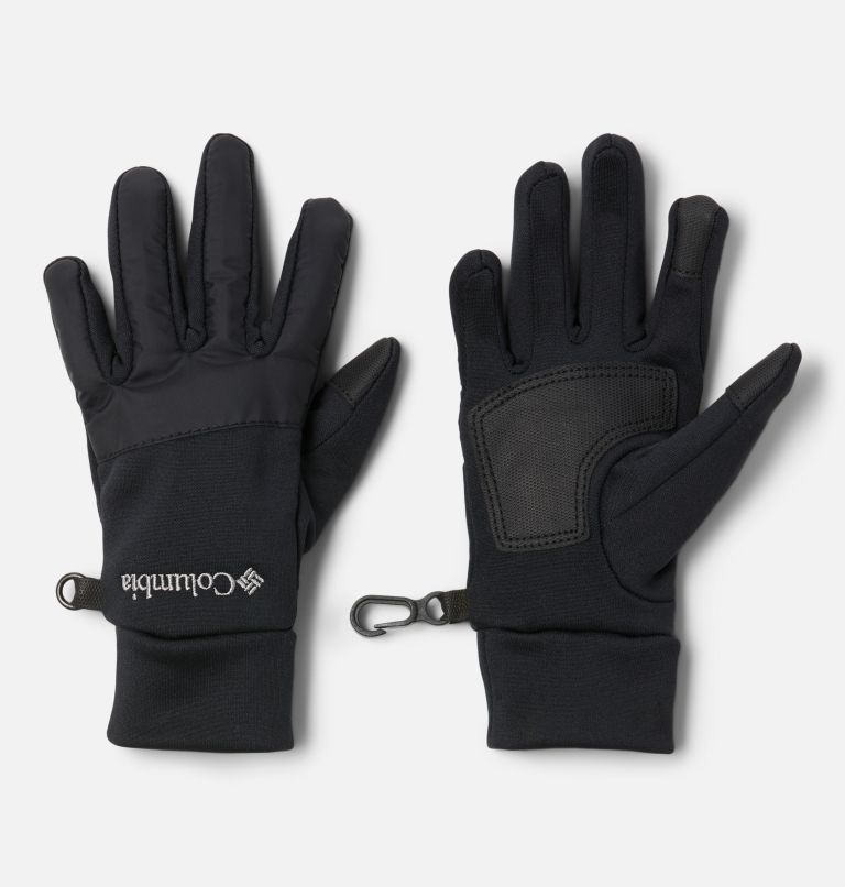 Kids' Cloudcap Fleece Gloves, Color: Black, image 1