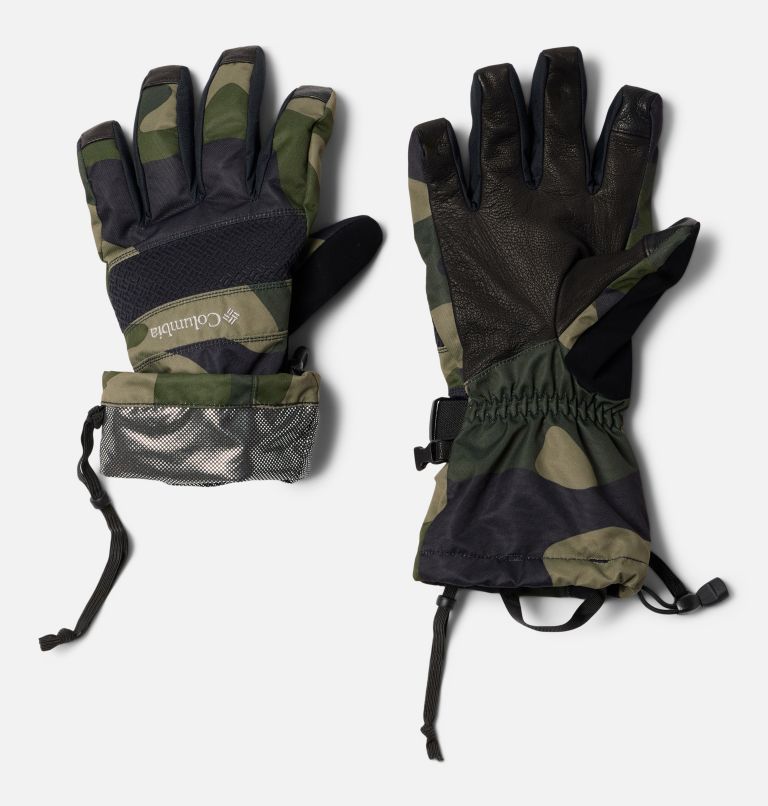 Thumbnail: Men's Whirlibird II Ski Gloves, Color: Stone Green Mod Camo, image 2