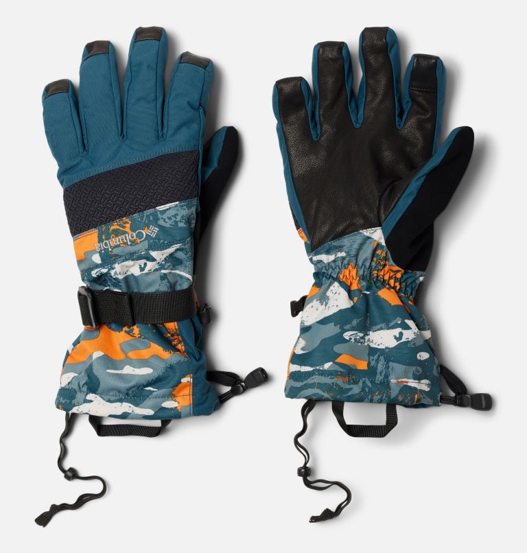 Men's Whirlibird II Ski Gloves, Color: Night Wave Geoglacial, Night Wave, image 1