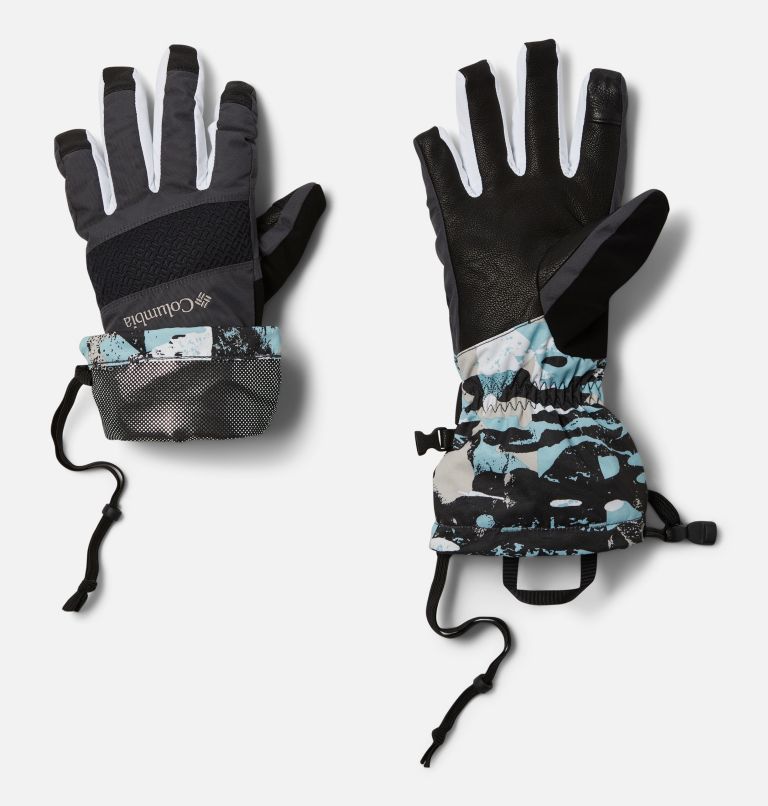 Women's Whirlibird II Ski Gloves, Color: Shark Geoglacial, Shark, image 2