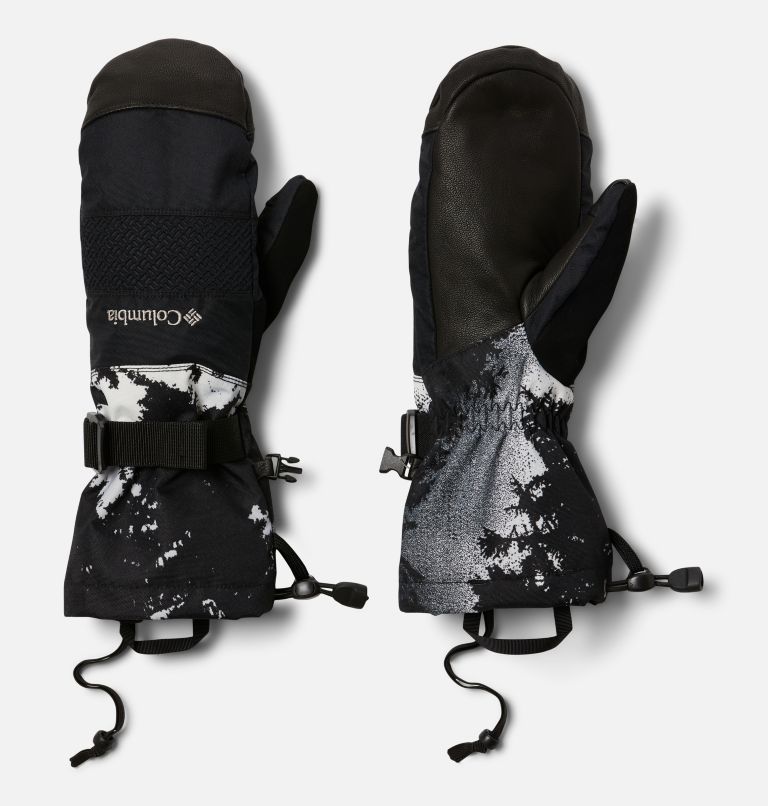 Women's Whirlibird II Mittens, Color: White LookUp Print, image 1