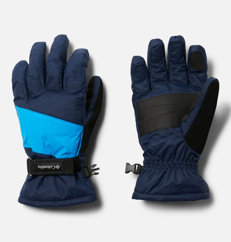 Kids' Core II Ski Gloves, Color: Collegiate Navy, Compass Blue, image 1