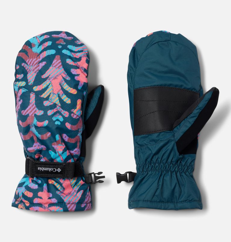 Kids' Core II Mittens, Color: Night Wave Conifers, Night Wave, image 1