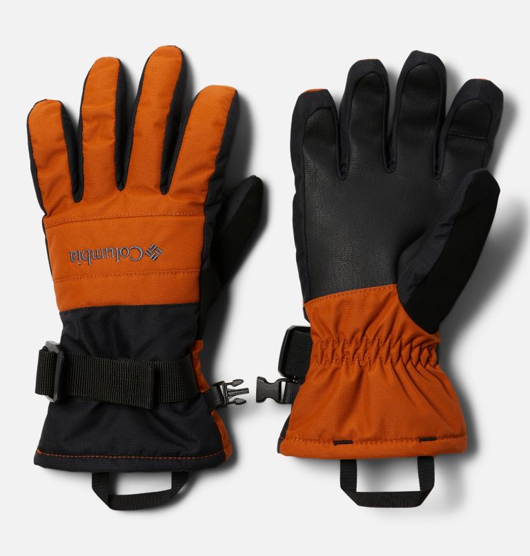 Thumbnail: Kids' Whirlibird II Ski Gloves, Color: Warm Copper, Black, image 1