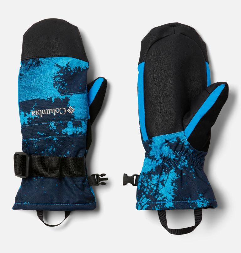 Thumbnail: Kids' Whirlibird II Mittens, Color: Compass Blue Lookup, image 1