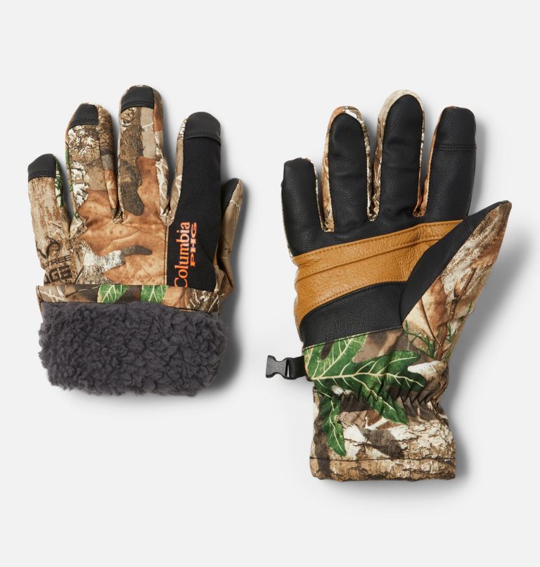PHG Roughtail Leather Work Gloves, Color: Realtree Edge, image 2