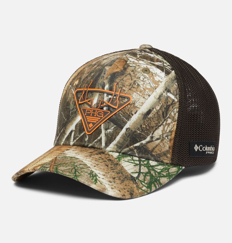 PHG Camo Mesh Ball Cap, Color: Realtree Edge, Tri-Fill Antlers, image 1