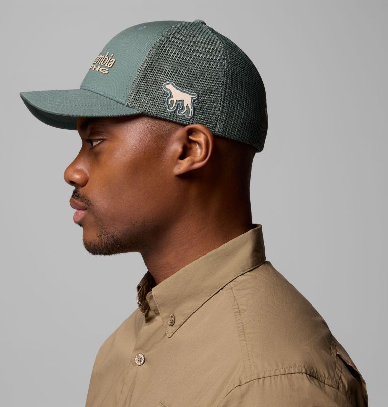 PHG Logo Mesh Ball Cap, Color: Pond, Dog, image 5