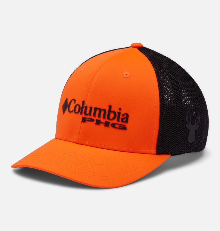 Columbia Sportswear PHG Logo Mesh Ball Cap - Blaze / Black