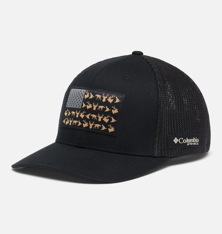 PHG Game Flag Mesh Ball Cap, Color: Black, image 1