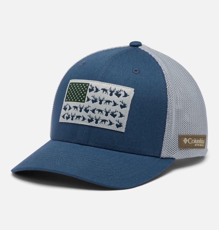 PHG Game Flag Mesh Ball Cap, Color: Zinc, Cool Grey, image 1