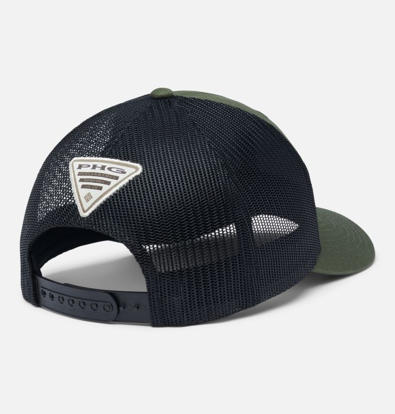 PHG Leather Game Flag Snap Back - High | 347 | O/S, Color: Surplus Green, Black, Waterfowl Flag, image 2