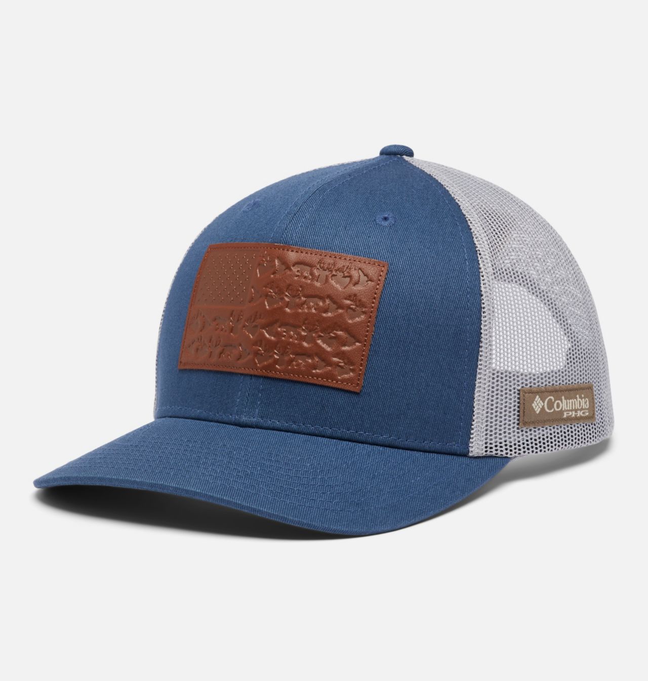 PHG Leather Game Flag™ Snap Back Cap- High Crown 1