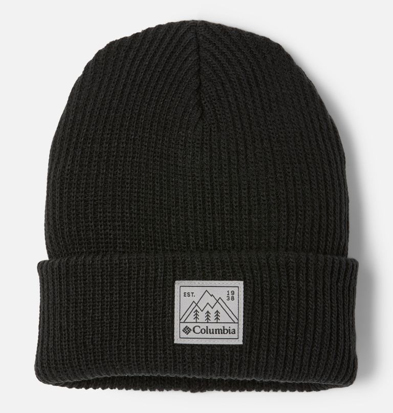 Unisex Youth Whirlibird Cuffed Beanie, Color: Black, image 1