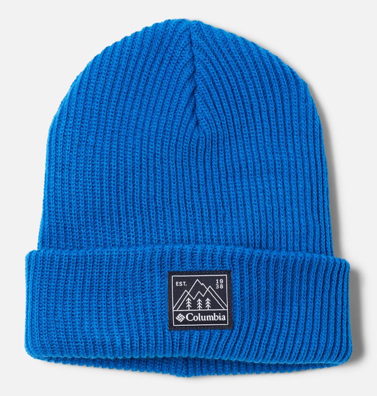 Kids' Whirlibird Cuffed Beanie, Color: Bright Indigo, image 1