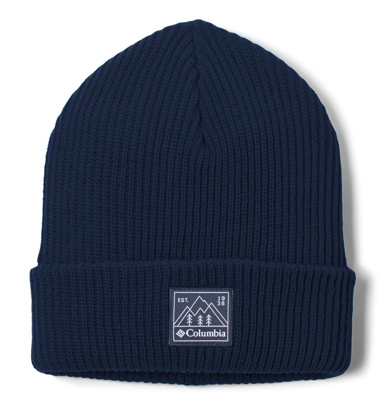 Unisex Youth Whirlibird Cuffed Beanie, Color: Collegiate Navy, image 1