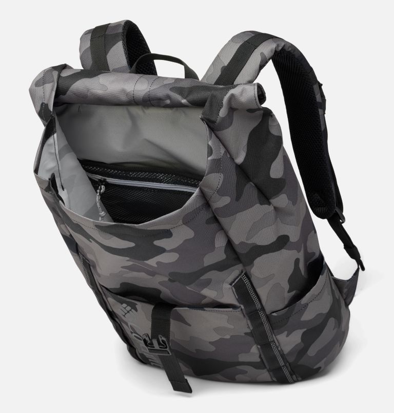 Men's Explorer Backpack Camo Print in Grey